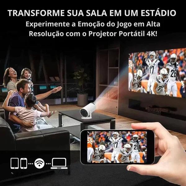 Projetor UltraVision 4K - Cinema em Casa - SS Descontos